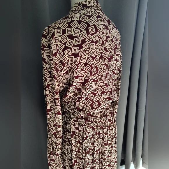 Vintage 80s/90s dress Bichon by Sara Edwards sz8 - Picture 7 of 9